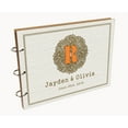 thumbnail image 7 of Darling Souvenir Personalized Engraved Laser Cut Wedding Guest Book Wooden Cover Sign-in Book Registry Guestbook Scrapbook-P7, 7 of 7