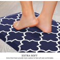 thumbnail image 1 of Kitchen Mat and Rugs Cushioned Anti-Fatigue,17.3"x 28",Non Slip Waterproof Ergonomic Comfort Mat for Kitchen, Floor Home, Office, Sink, Laundry, Grey, 1 of 4
