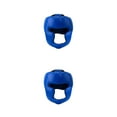 thumbnail image 3 of Destyer Adjustable Kick Boxing Headgear For Easy And Secure Fit Durable Leather Kick Boxing Muay Thai blue 2Set, 3 of 6