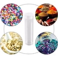 thumbnail image 4 of Compartments Plastic Clear Round Craft Gem Beads Display Storage Case Box Organizer Container Divider Jewelry Box Sewing Box, 4 of 7