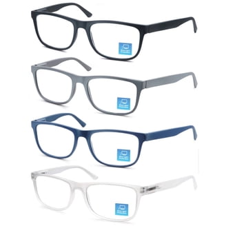 MODFANS 4-Pack Blue Light Blocking Reading Glasses Women  display picture 3