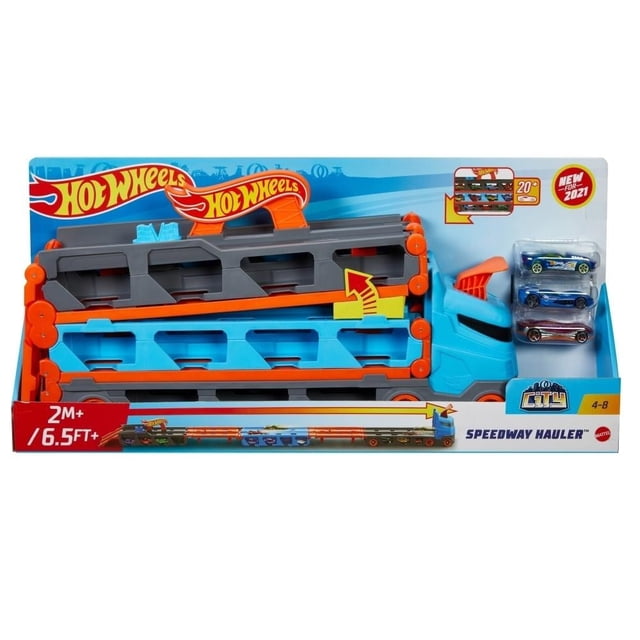 Complemento para Pistas Hot Wheels City Remolque