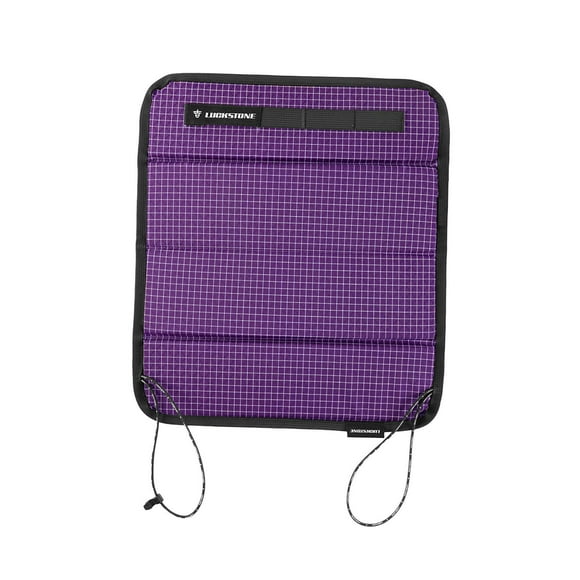 Cojín de asiento para montañismo, almohadilla de asiento plegable, práctico cojín para silla de playa, cojín para senderismo, mochilero, trekking al Púrpura