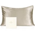 Vegan Silk Pillowcase For Hair And Skin, Standard Pillow 20"X26" With