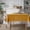 Yellow, variant on Firefly Hope 39.4"x55.1" Vintage Lace Edges Tablecloth, Retro Farmhouse Rustic Cotton Table Cover, Washable for Rectangle Kitchen, Party & Wedding Decor, Khaki