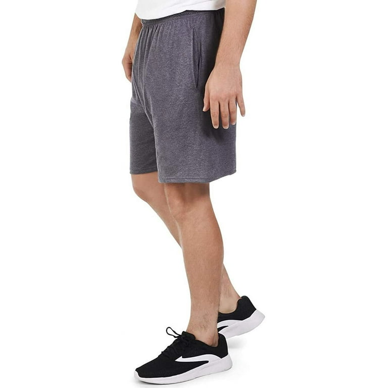 Fruit of The Loom Mens Knit Short Charcoal Grey XX Large
