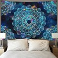 thumbnail image 4 of Psychedelic Hippie Mushroom Tapestry Mandala Wall Hanging Home Blanket Decor for Bedroom Living Room Dorm, 4 of 5