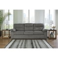 thumbnail image 6 of Bowery Hill Contemporary Corner-blocked frame Mineral Sofa with Drop Down Table, 6 of 9