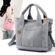 thumbnail image 5 of Bolso de hombro de lona de gran capacidad para mujer, bolso de mano, bolso de hombro, bolso de mano, bolso de mano, 5 of 6