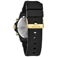 thumbnail image 3 of Bulova Marine Star 98B278 Black IP Gold Tone Steel Rubber Quartz Men's Watch, 3 of 3