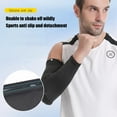 thumbnail image 2 of Elbow Compression Sleeve Support Brace Pain Relief Arthritis Sports E1E8, 2 of 9