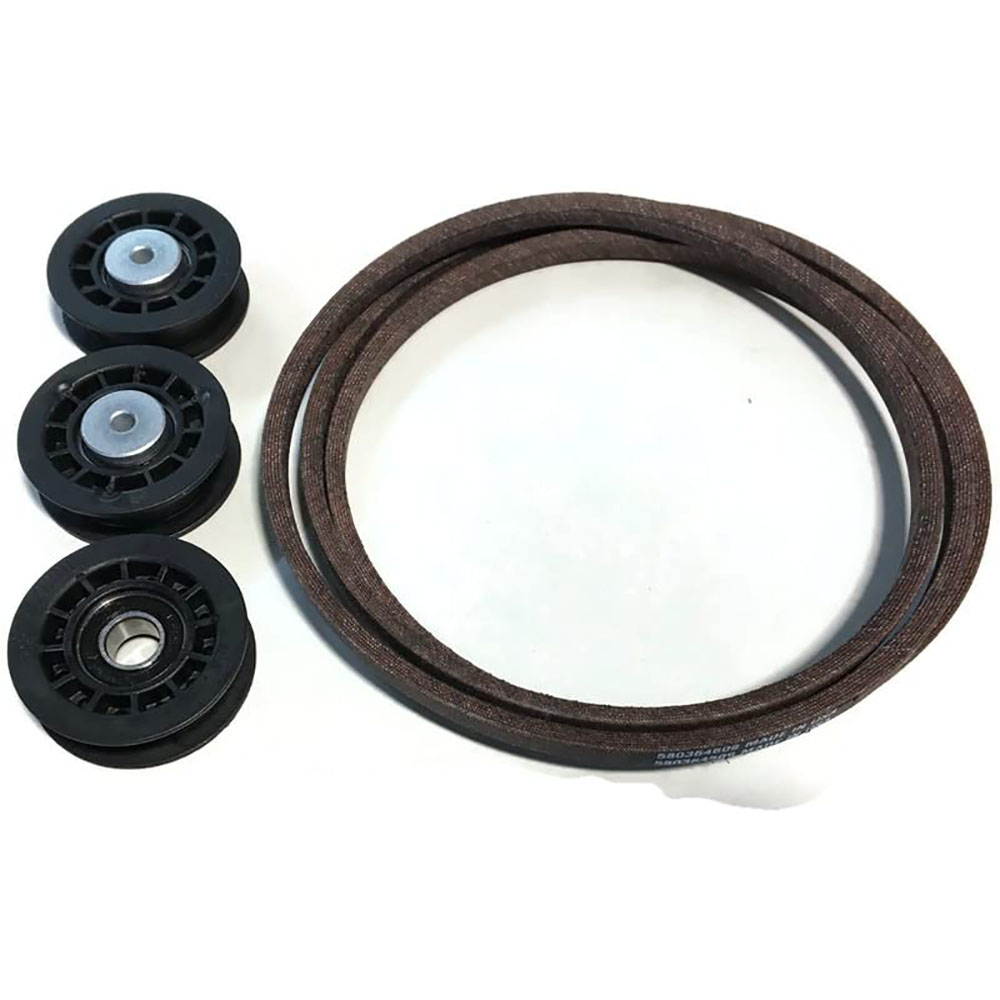 LC221A AWD Belt Repair kit 2 587973001 Pulleys 1 587969201 Pulley and