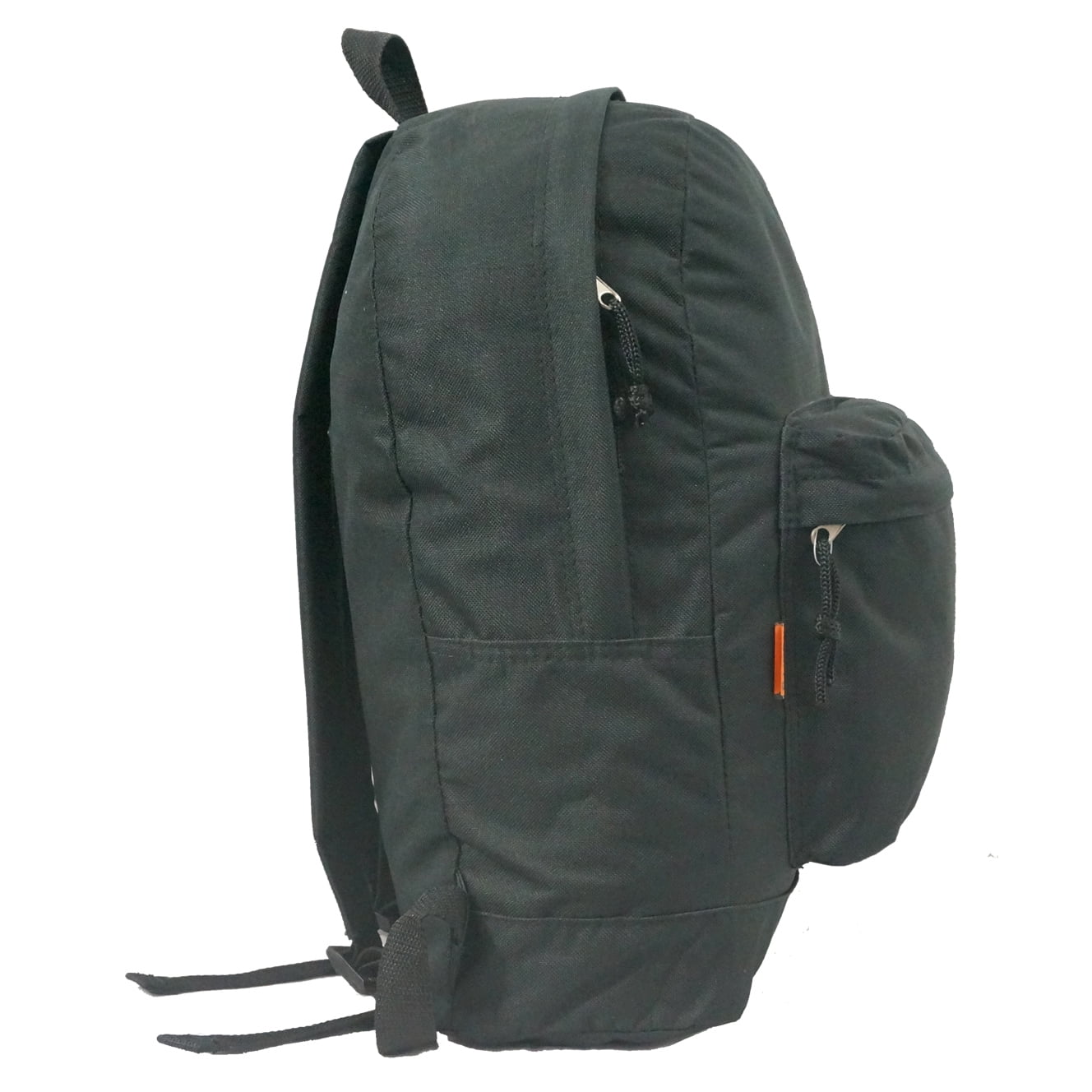 K-Cliffs Unisex Case Pack of 40 Piece Basic 16" School Backpack, Black, Polyester