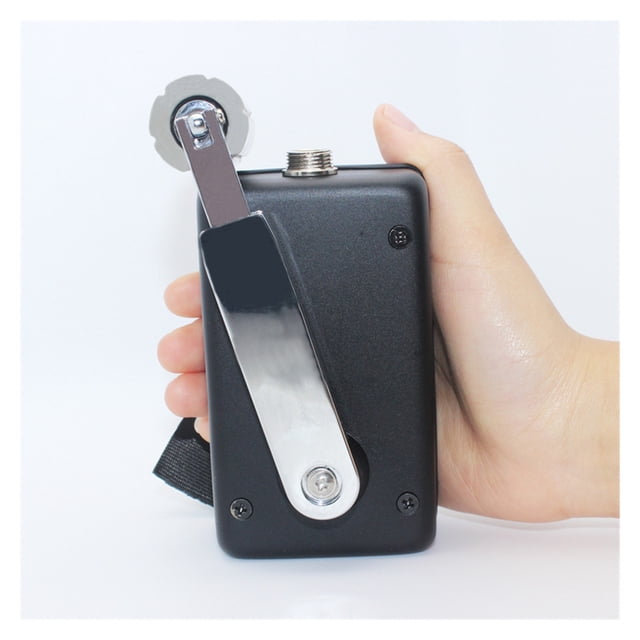 Portable Hand Crank Generator 30W Small Dynamo Outdoor Manual Emergency Phone Charger With 3-28V DC-DC Voltage Regulator ,Handy Bright