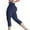 Navy, variant on ZyeKqe Cargo Capri Leggings with Pockets for Women High Waist Belly Control Butt Lifting Cropped Workout Running Pants