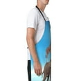 thumbnail image 3 of Picia Elephant Giraffe Waterproof Apron for Unisex Adult - Adjustable Bib Apron with Pockets, Ideal for Cooking, Gardening, Painting, and Household Chores, 3 of 9