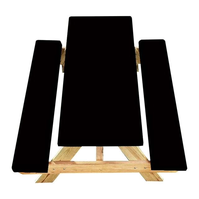 WMQPNNS Nouvelle Nappe Extérieure Tendance Imitation Grain de Bois Élastique et Rétractable Décoration de Table de Cour Extérieure Offres du Jour Liquidation