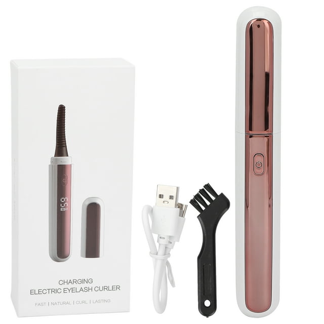 Rizador de pestañas eléctrico USB NikouMX calentado confiable y duradero