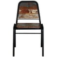 thumbnail image 5 of vidaXL Dining Chairs 2 pcs Solid Reclaimed Wood, 5 of 5