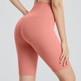 thumbnail image 5 of Work Out Shorts Gym for Solid Color Yoga Sports Tight Shorts, 5 of 5