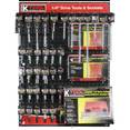 thumbnail image 2 of K Tool International 1/4" Dr Socket & Tool Display, 2 of 3