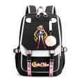 thumbnail image 1 of Cross-Border Amazon Direct Supply Beautiful Girl Backpack Teenagers SchoolbagUSBComputer Bag Large Capacity Schoolbag 06 Pretty Girl Backpack, 1 of 5