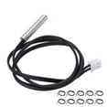 thumbnail image 2 of 10 Uds 10K termistor NTC temperatura sonda impermeable Cable de sonda del sensor de temperatura para agricultura Industrial, 2 of 8