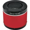 Gear Head BT3000RED Speaker System - Wireless Speaker(s) - Red - Bluetooth - USB - iPod Supported