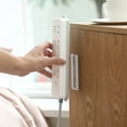 thumbnail image 2 of Mistaha Power strip fixer Holeless plug-in wall outlet fixer Maximum load capacity 3Kg Suitable for, 2 of 8