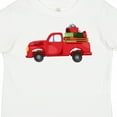 thumbnail image 4 of Inktastic Christmas Red Vintage Truck with Presents Boys or Girls Toddler T-Shirt, 4 of 5