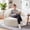 Chevron White, variant on Fulsmile Giant Bean Bag Chair for Adults, Memory Foam Filled Large Beanbag Chair,Plush Brown Oversize