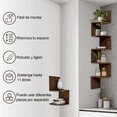 thumbnail image 2 of 5 Repisas Esquinera Flotantes Moderna Minimalista Muebles, 2 of 5