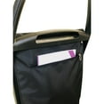thumbnail image 3 of Rolser  Com 88 lb. Capacity MF Tube 2 Big Wheel Shopping Trolley 39.77" H x 18.71" W x 16.54" D - Black, 3 of 5