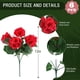 thumbnail image 4 of Flores artificiales de geranio Hananona para exteriores resistentes a los rayos UV, 4 of 8