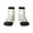 2 Black-1, variant on Little Elephant Pattern Quarter Crew Socks,Toe Seamed Ankle Socks,Cotton Cushioned Breathable Athletic Crew Sports Socks