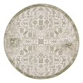 thumbnail image 4 of Unique Loom Outdoor Aztec Collection Area Rug - Coba (7' 10" Round Green/Ivory), 4 of 7