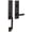 Satin Nickel, variant on Weslock 02875-2320020 Leighton One Piece Dummy Handleset - Black