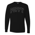 thumbnail image 2 of Wild Bobby POPPY Varsity Letters Men Long Sleeve Shirt, 2 of 6