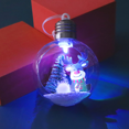 thumbnail image 4 of Bolas de adornos navideños, adornos para árbol de Navidad inastillables, para decoración comercial interior o exterior de fiestas, 4 of 5