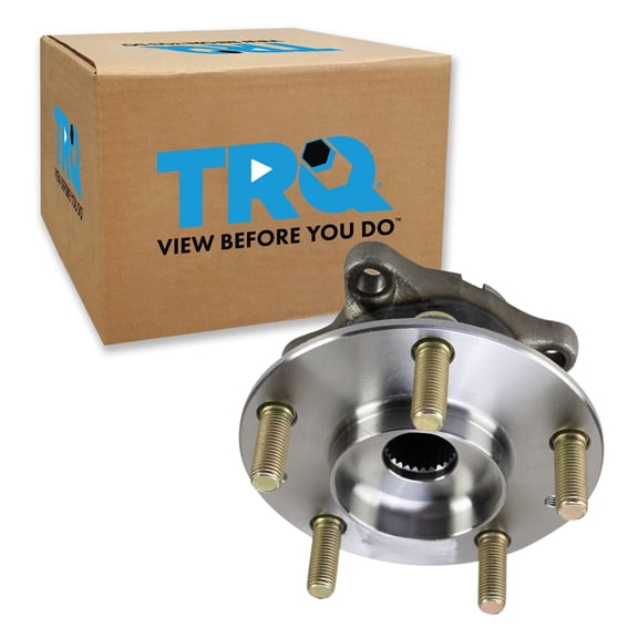 Driver Rear Tire TRQ Rear Driver or Passenger Side Wheel Bearing and Hub Assembly Fits ...