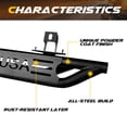 thumbnail image 3 of AMERICAN MODIFIED USA Style Side Step Bars for 18 to 23 Jeep Wrangler JL, 3 of 7