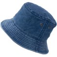 thumbnail image 5 of CoCopeaunts Denim Bucket Hat Cotton Summer Fisherman Hat for Men Spring Autumn Outdoor Climbing Comfort Folding Women Basin Hat, 5 of 8