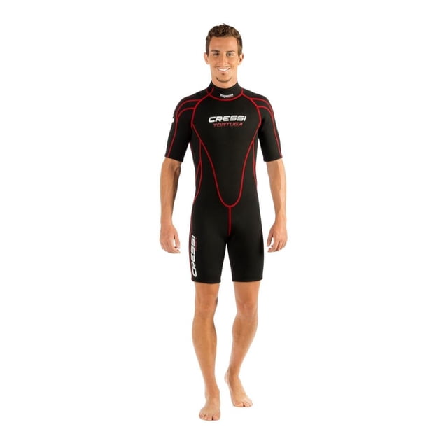 Traje corto para Caballero Cressi Tortuga Neopreno 2.5mm Talla XS Negro