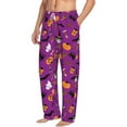 thumbnail image 6 of Hirioo Halloween2 for Women's PJ Pajama Pants Sleep Pants Women's Home Trousers with Pockets,S-3XL-3X-Large, 6 of 6