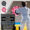 thumbnail image 3 of 13 inch Smart Music Boxing Machine Upgraded Bluetooth Scoring 6 Targets Home Fitness Equipment Wall Mounted USB Rechargeable Reflex Agility Workout Trainer, 3 of 3