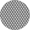 thumbnail image 1 of Ahgly Company Machine Washable Indoor Round Transitional Platinum Silver Gray Area Rugs, 8' Round, 1 of 7