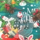 thumbnail image 2 of 24 uñas postizas con diseño de copo de nieve y glitter dorado. Aplicación con pegamento., 2 of 4