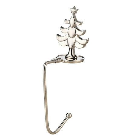 

Begine Clearance Hook Silver (Christmas Tree) Christmas Fireplace Sock Hook Snowflake Metal Hook Christmas Hook Hook Up