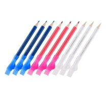 9Pcs Sewing Fabric Pencils Colored Marking Pens Water Soluble Hand Crafting Sewing Pencils