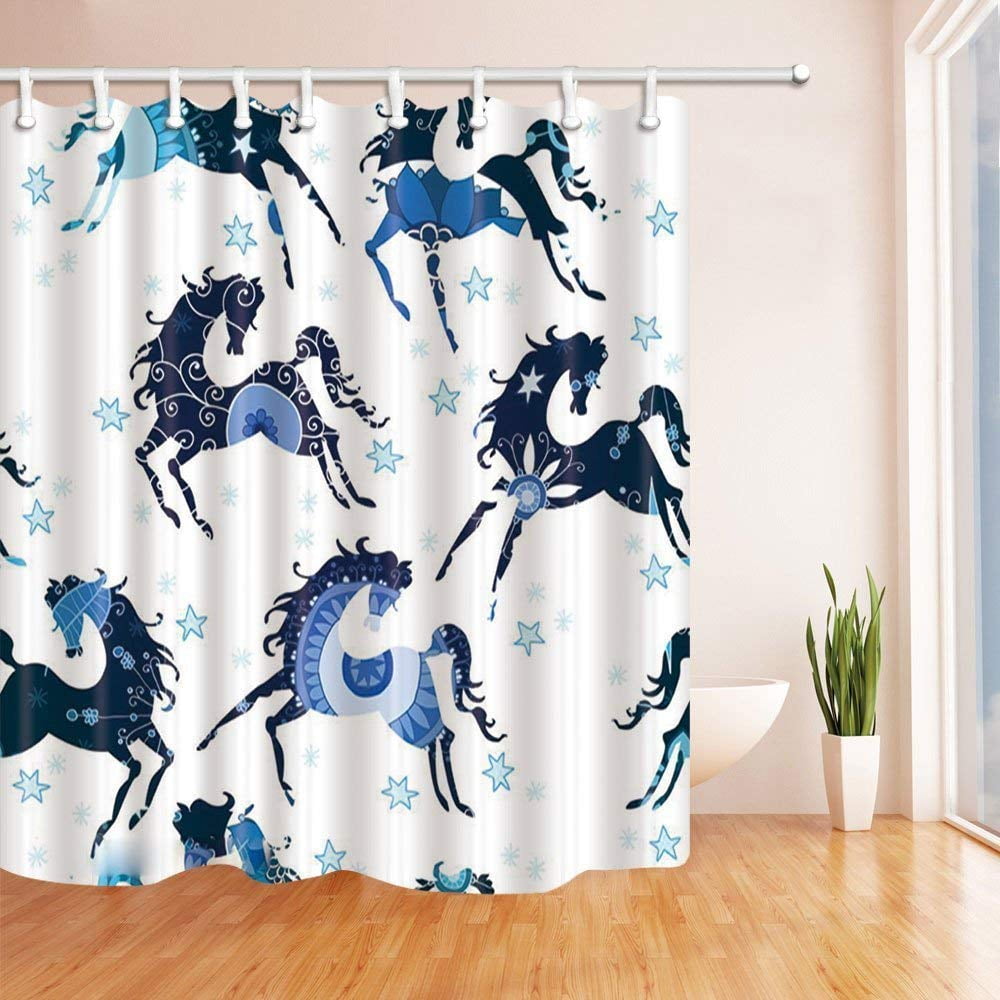 Tectonic plates of planet earth Shower Curtain Bedroom Decor Fabric & 12hooks 